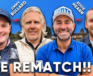 The FUNNIEST And Most EVENTFUL 9 Holes Ever!! | Tubes & Jimmy Bullard VS Eddie Hearn & Frank Smith