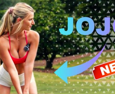 Amazing Golf Swing you need to see | Golf Girl awesome swing | Jojo