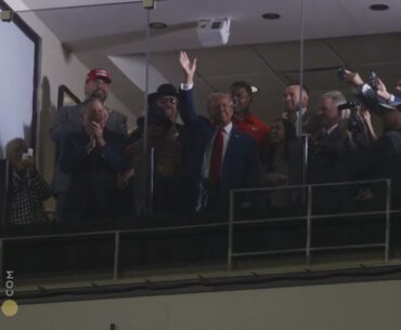 Donald Trump announced at Alabama-Georgia game at Bryant-Denny