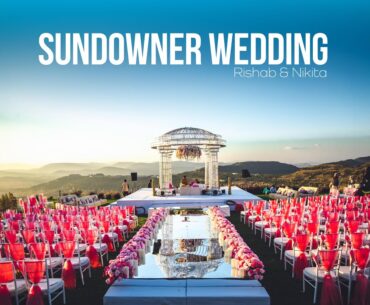 Magical Sundowner Wedding I Rishab & Nikita I Oxford Golf Course| Udd Gaye|