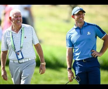 Rory McIlroy's dad dazzles with an impressive chip shot at the Alfred Dunhill Links Championship