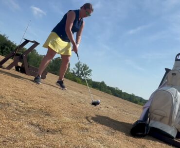 Miss Kira P Driving Range Session at Grand Geneva Resort & Spa on August 14, 2024.