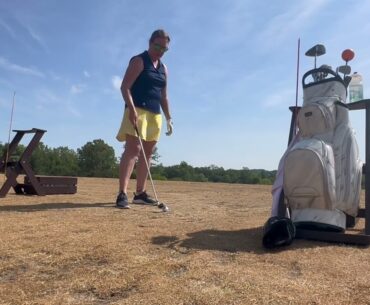 Miss Kira P Driving Range Session at Grand Geneva Resort & Spa on August 14, 2024.