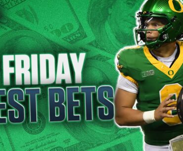 Friday's BEST BETS and PICKS: College Football + MLB & PGA Tour | The Early Edge