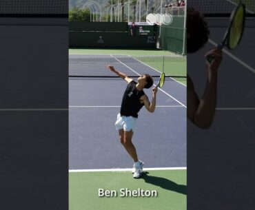 Ben Shelton Serve - Slow Motion #shorts