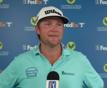 Trey Mullinax Friday Flash Interview 2024 Sanderson Farms Championship