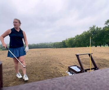 Miss Kira P Driving Range Session at Grand Geneva Resort & Spa on August 18, 2024