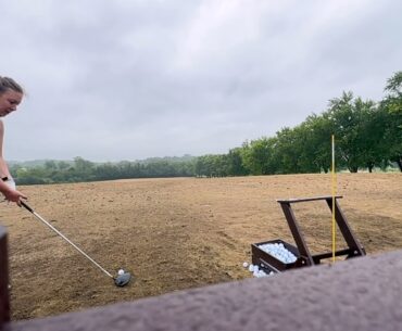 Miss Kira P Driving Range Session at Grand Geneva Resort & Spa on August 18, 2024