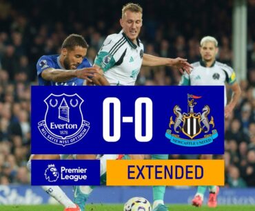 EXTENDED HIGHLIGHTS: EVERTON 0-0 NEWCASTLE