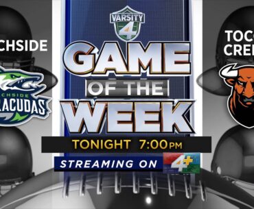 Varsity 4 Football Game of the Week:  Beachside at Tocoi Creek