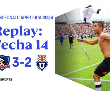 TNT Sports Replay Histórico: Colo Colo 3-2 Universidad de Chile | Apertura 2013-14