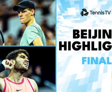 Jannik Sinner vs Carlos Alcaraz For The Title! 🏆 | Beijing 2024 Final Highlights