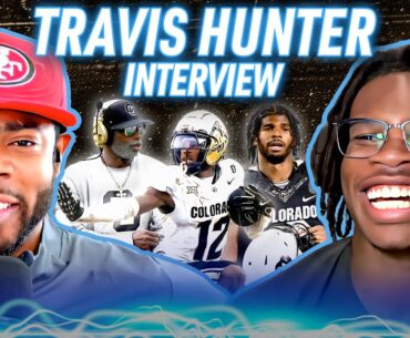 Travis Hunter on "Bland" comment, Deion Sanders relationship, Colorado & NFL Draft | Richard Sherman