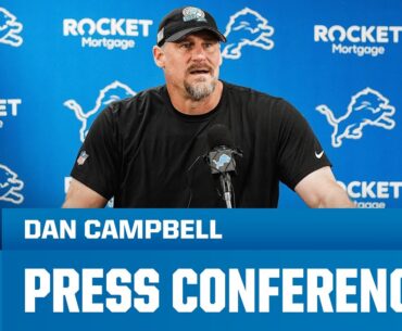 Dan Campbell Press Conference | October 1, 2024