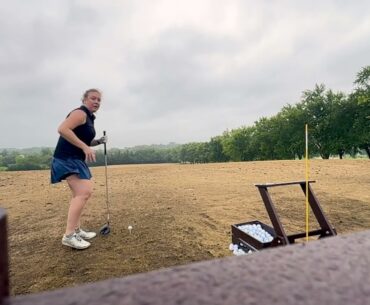 Miss Kira P Driving Range Session at Grand Geneva Resort & Spa on August 18, 2024