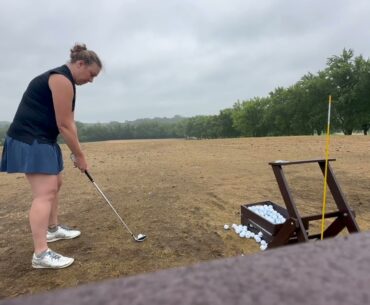 Miss Kira P Driving Range Session at Grand Geneva Resort & Spa on August 18, 2024