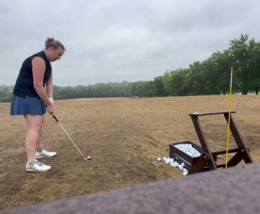 Miss Kira P Driving Range Session at Grand Geneva Resort & Spa on August 18, 2024