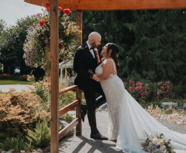 Emotional and intimate Christian wedding at Vancouver University Golf Club