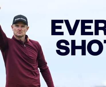 EVERY SHOT | JUSTIN ROSE | The 152nd Open