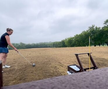 Miss Kira P Driving Range Session at Grand Geneva Resort & Spa on August 18, 2024