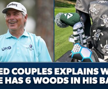 Fred Couples has 6(!) woods in his golf bag | Full range session