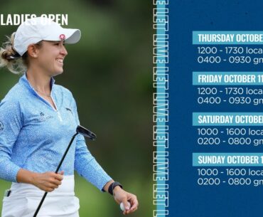 LIVE | Round 1 | Wistron Ladies Open