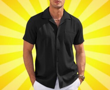 Best Men's Lightweight Summer Shirts for Beach and Evening Wear  ?