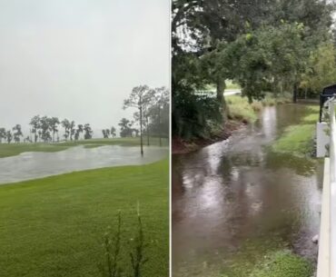 Ian Poulter shares impact of Hurricane Milton as golfer's Florida home caught in chaos