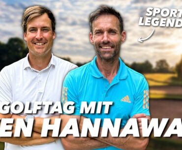 Das gab's so noch nie... Sven Hannawald hat DIE Idee auf dem Golfplatz | Gut Golf