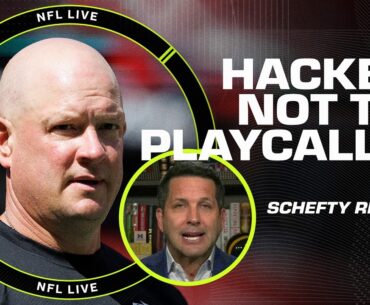 Adam Schefter says 'IT WAS OBVIOUS!' Downing would take over playcalling for Hackett | NFL Live