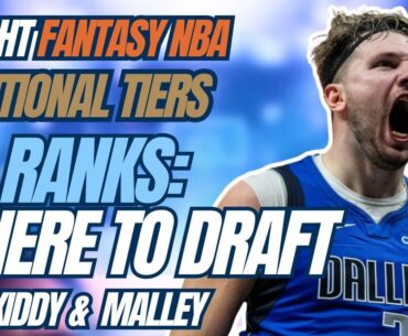 NBA Fantasy Basketball | POINT GUARD TIER RANKS | WHERE TO DRAFT