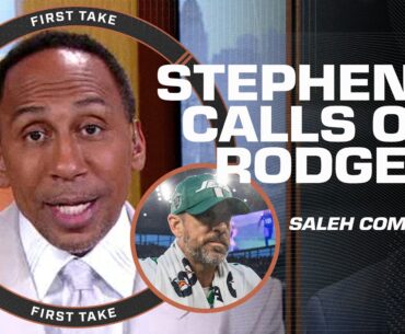 'DON'T ACT OBLIVIOUS!' - Stephen A. CALLS OUT Aaron Rodgers on Robert Saleh comments | First Take