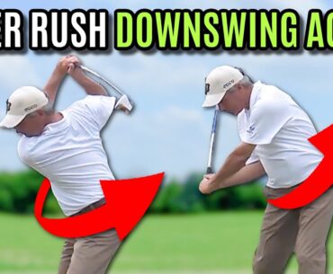 Stop Rushing Your Golf Swing And Develop Smooth Effortless Power