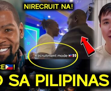 KEVIN DURANT! MAG-LALARO SA Pilipinas? SINAGAD na ng SGA nirerecruit si KD!at PBA Lalakas dahil dito