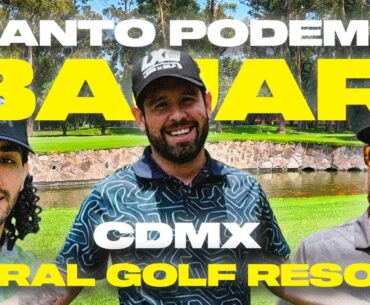 Qué tan bajo podemos tirar en Coral Golf Resort CDMX ⛳️🏙️ Golf Vlog