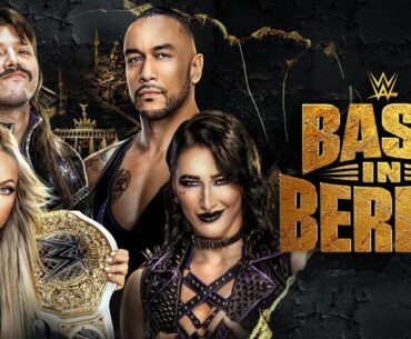 Rhea Ripley & Damian Priest vs. Liv Morgan & “Dirty” Dominik Mysterio: Bash in Berlin Hype Package