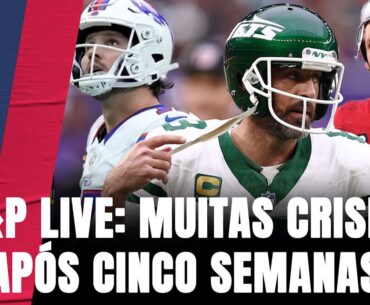 T&P LIVE: CRISE NOS JETS, QUEDA DOS BILLS E 49ERS... CHEGA A SEMANA 6 DA NFL