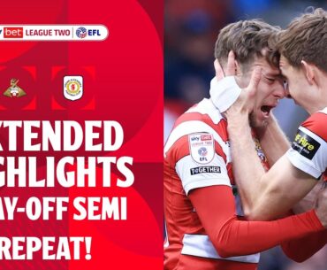 PLAY-OFF SEMI REPEAT! | Doncaster Rovers v Crewe Alexandra extended highlights