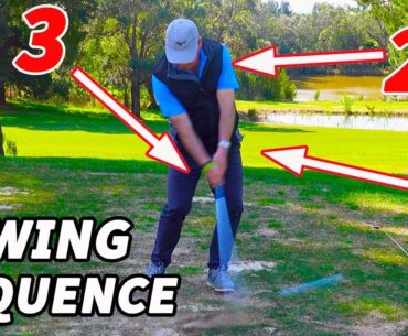 A Drill To Improve Your Golf Down Swing Sequence