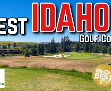 PLAYING THE #1 RANKED IDAHO GOLF COURSE | Circling Raven Front 9 (2022)