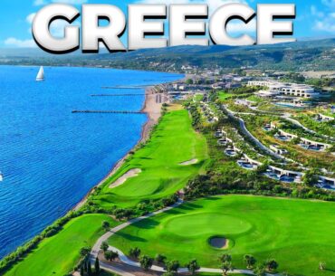 Epic Golf Course I Found In Greece!