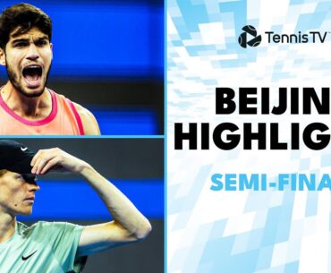 Alcaraz Takes On Medvedev, Sinner Plays Bu | Beijing 2024 Semi-Finals Highlights