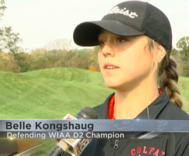 Colfax/Elk Mound Belle Kongshaug seeks state title repeat