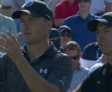 Jordan Spieth was branded 'temperamental' after going 'berserk' at Sky Sports official