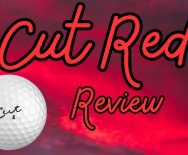 Cut Red Golf Ball Review |2024|