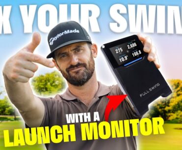 FIX YOUR GOLF SWING WITH A LAUNCH MONITOR!