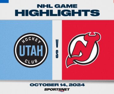 NHL Highlights | Devils vs. Utah HC - October 14, 2024