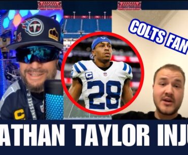 TITAN ANDERSON and COLTS FAN Talk JONATHAN TAYLOR INJURY | Titans vs Colts NFL Week 6 Reaction