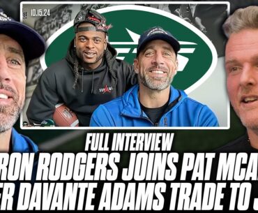 Aaron Rodgers Talks Davante Adams Trade To Jets, Coaching Adjustments & More | Aaron Rodgers Tuesday