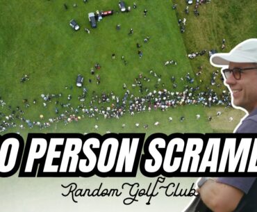 RANDOM GOLF CLUB Scramble Event in Toronto | The Biggest Scramble Ever Played at the 400Some!